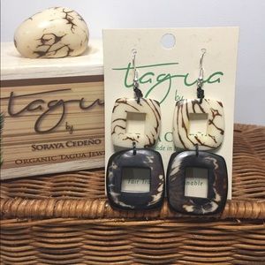 Tagua Earrings